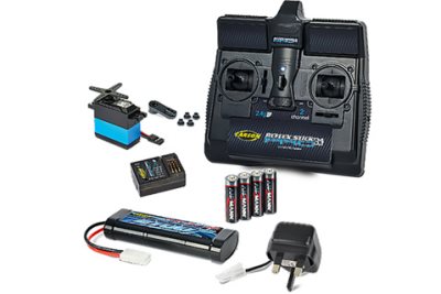 Radio Control 2.4ghz Package Set inc Servo Batteries & Charger
