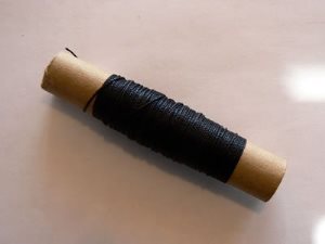 Rigging Thread 0.75mm Black (10m)