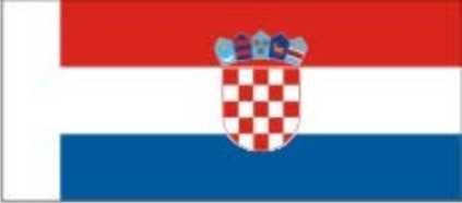 BECC Croatia National Flag 10mm