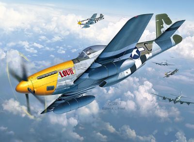 Revell P-51D-5NA Mustang Early version 1:32 Scale