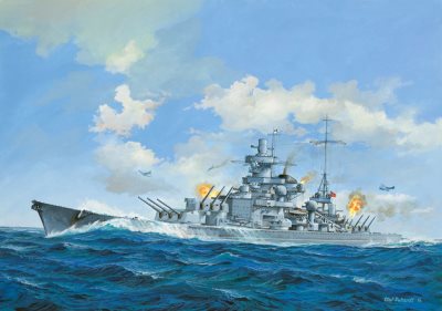Revell Scharnhorst German Battlecruiser 1:570 Scale