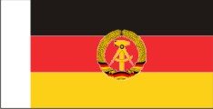 BECC East Germany National Flag 1948-90 10mm