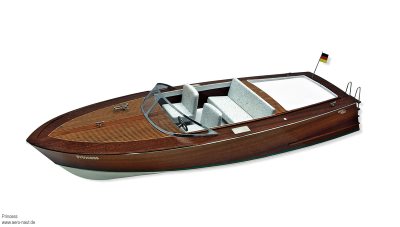 thumbnail image 2 of Aero-Naut Diva Radio Control Cabin Cruiser Boat Wooden Kit 2 of 9