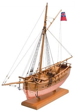 Modellers Shipyard Colonial Sloop Norfolk 1798 - Deluxe Version