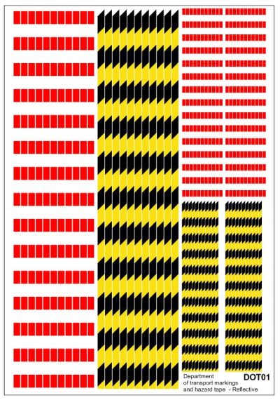 BECC Department of Transport markings.