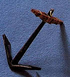 A031 Angular Crown Anchor 50 x 38mm
