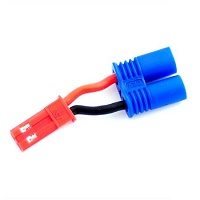 EC2 Battery to JST Female connector 15mm 20 AWG