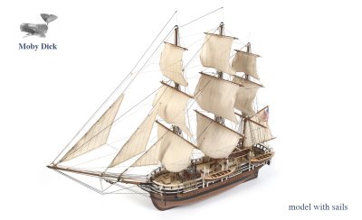 Occre Essex Whaling Ship With Sails 1:60 Scale Model Ship Kit