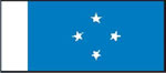 BECC Micronesia National Flag 38mm
