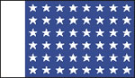 BECC USA Naval Jack 48 Stars 1912-1959 100mm