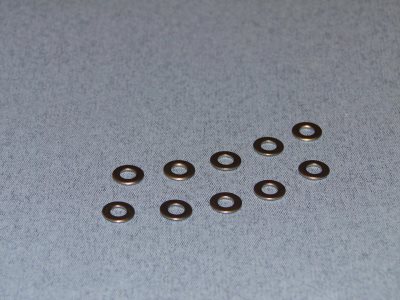 M4 Plain Stainless Steel Washer (10)