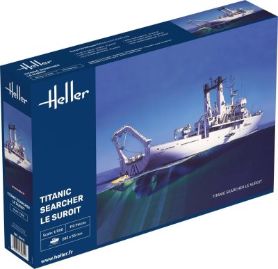 Heller Le Suroit Titanic Search Ship 1:200 Scale