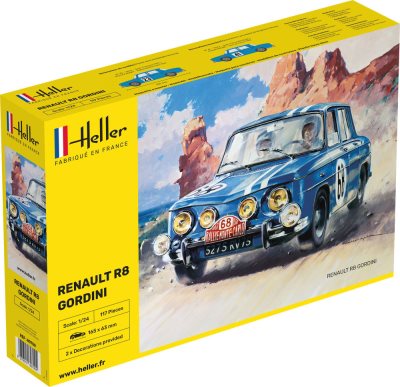 Heller Renault R8 Gordini 1:24 Scale