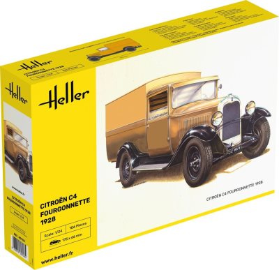 Heller Citroen C4 Fourgonnette 1928 1:24 Scale