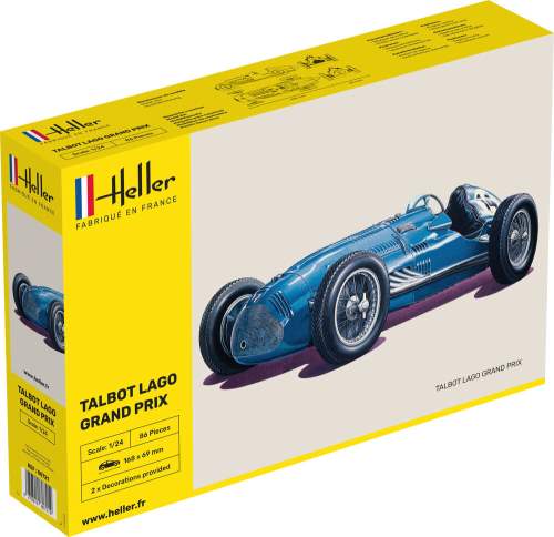 Heller Talbot Lago Grand Prix 1:24 Scale