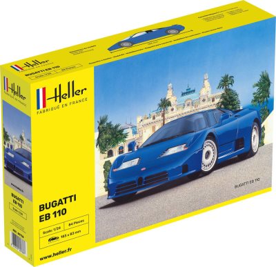 Heller Bugatti EB110 1:24 Scale