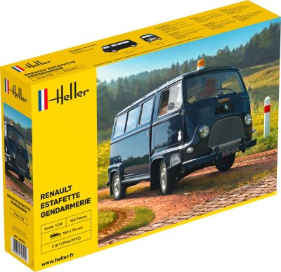 Heller Renault Estafette Gendamerie 1:24 Scale