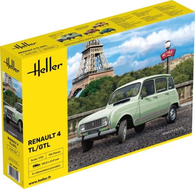 Heller Renault 4TL/GTL 1:24 Scale