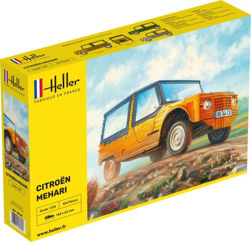 Heller Citroen Mehari 1:24 Scale