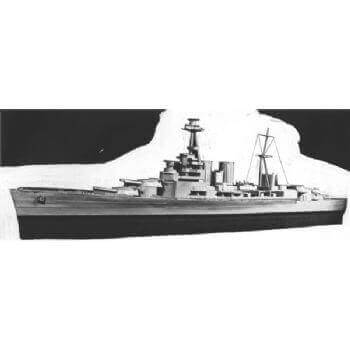 HMS Hood Model Boat Plan