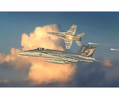 Italeri F/A-18 E Super Hornet 1:72 Scale