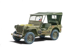 Italeri Willys Jeep MB 1:24 Scale