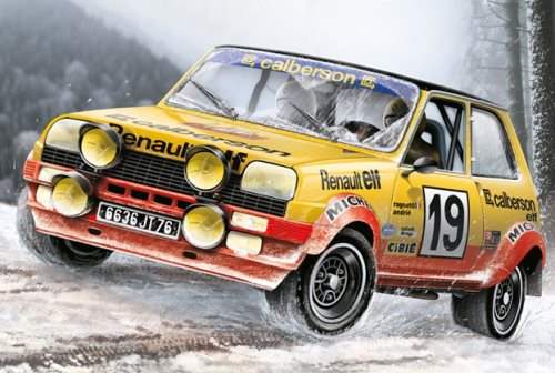 Italeri Renault 5 Alpine Rally 1:24 Scale