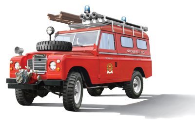 Italeri Land Rover Fire Truck 1:24 Scale