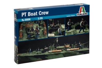 Italeri ELCO 80' PT Boat Crew 1:35 Scale