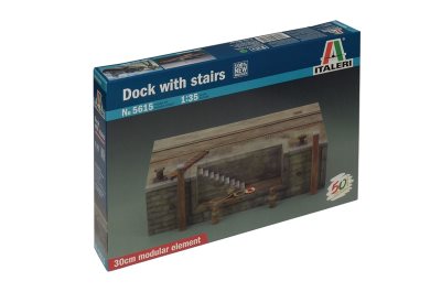 Italeri Dock with Stairs Diorama 1:35 Scale