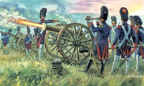 Italeri French Imperial Guard Artillery 1:72 Scale