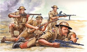 Italeri WWII British 8th Army 1:72 Scale