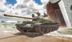 Italeri T-55 Main Battle Tank 1:72 Scale