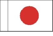 BECC Japan National Flag 15mm