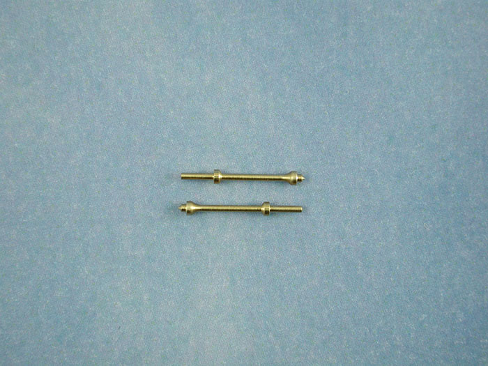 0 Hole Capping Stanchion Brass 10mm (10)