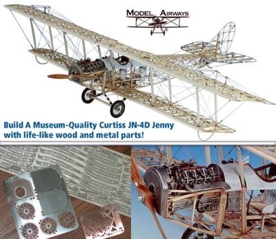 Model Airways Curtiss Jn - 4d Jenny 1:16 Scale