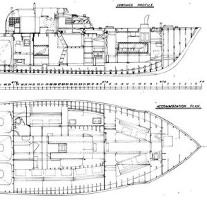 vosper 70ft mtb model boat plan mar2343 cornwall model boats