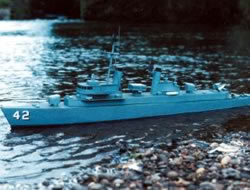 USS Bostock Model Boat Plan