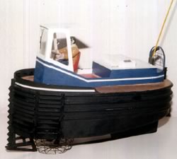 Canadian Logpusher Model Boat Plan
