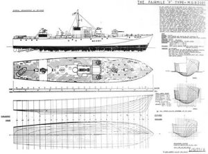 John Lambert Fairmile Design plans from Cornwall Model Boats