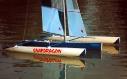Snapdragon - Trimaran Model Boat Plan