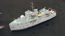 HMS Brush Model Boat Plan