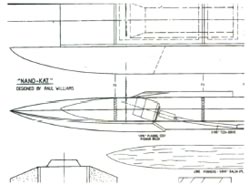 Nanokat (Model Boat Plan) MAR2609 Cornwall Model Boats