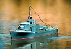 RCNS Whistler Model Boat Plan