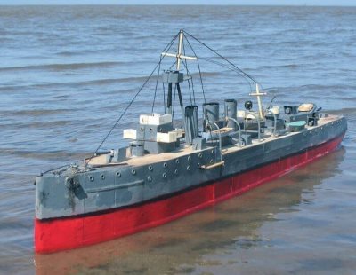 HMS Caroline Model Boat Plan
