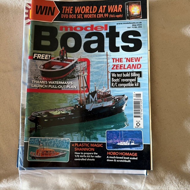 Model Boats Magazine May 2025 Issue 894