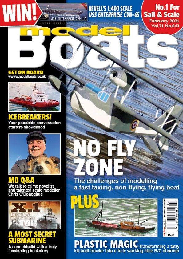 Model Boats Magazine February 2021 Issue 843