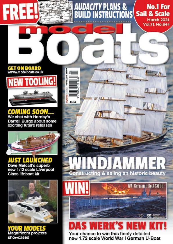 Model Boats Magazine March 2021 Issue 844