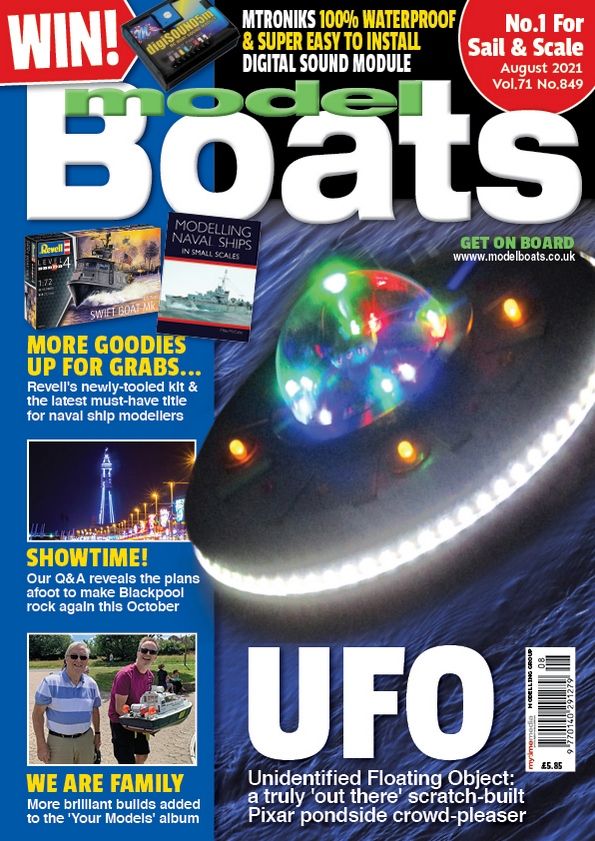 Model Boats Magazine August 2021 Issue 849