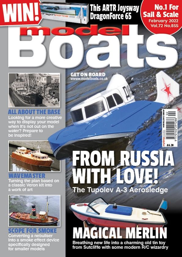 Model Boats Magazine February 2022 Issue 855